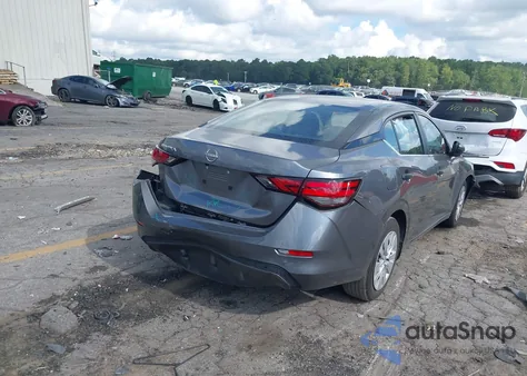 2024 Nissan Sentra S Xtronic Cvt из США, поврежденный, VIN 3N1AB8BV4RY287340